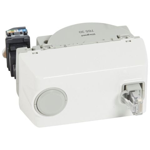 Legrand  LCS² Sistem Armada RJ45 Cat5e priz-UTP makaralı patch cordlu priz-4modül LEG-076530