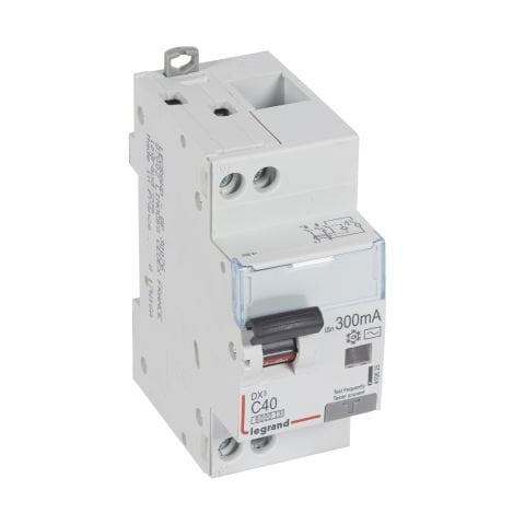 Legrand  DX³ RCBO 40A 1P+N AC tip 300mA  LEG-410825