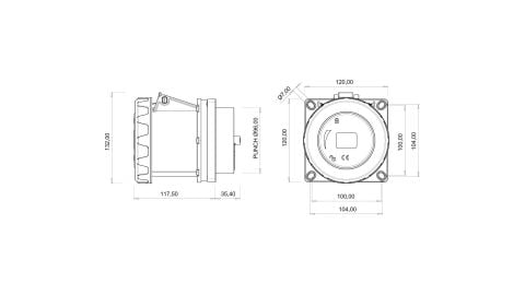 Bemis Cee Norm Fiş 4/125A Makina Priz