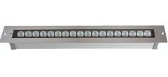 Wallwasher Led Duvar Aydınlatma Sıva Altı 50 cm 18 Watt Yeşil Işık