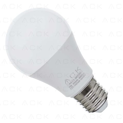 ACK AA13-00923 9W E27 6500K Beyaz A60 Led Ampul