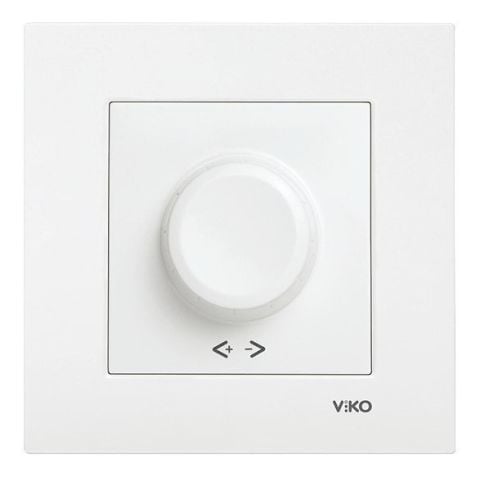 Viko Karre Beyaz 6-100W Rl Dimmer Anahtar Çerceve Dahil