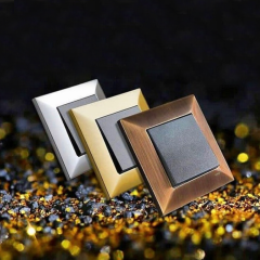 Viko Trenda Anahtar Priz Metal Serileri Gold Renk
