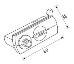 Jupiter JR003 Trifaze Ray Adaptörü Beyaz Renk