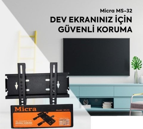 Micra Ms-32 27'' - 32'' Tv Askı Aparatı