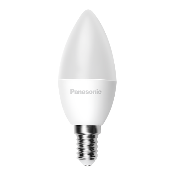 Panasonic E14 LED Lamba 5W 440lm 2700K Günışığı