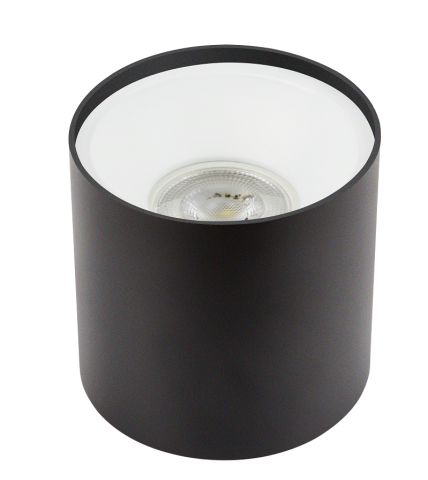 Sıva Üstü Silindir Led Spot Armatür 10x10 Cm Siyah/Beyaz