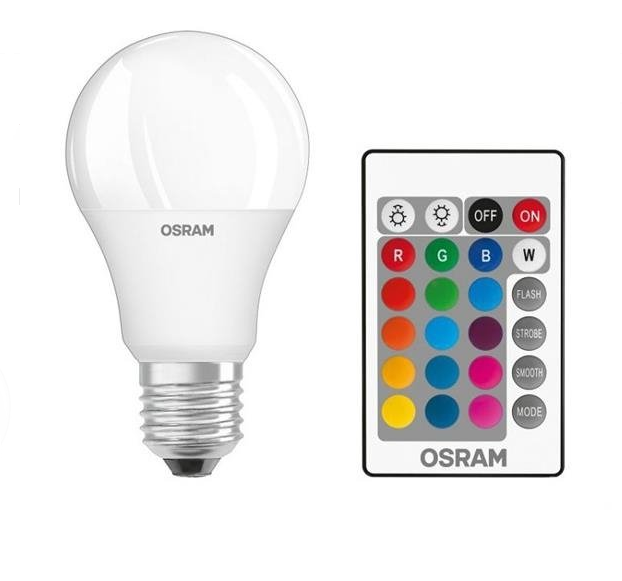 Osram Led Uzaktan Kumandalı Renk Değiştiren 9w 806 Lm E27 Ampul