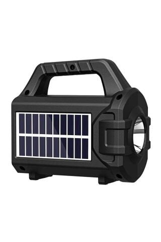 Forlife FL-3358 60W 6500K Beyaz Solar Radyolu Fener