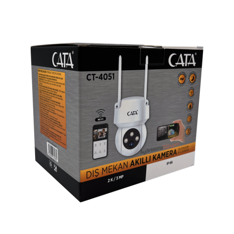 Cata Dış Mekan Akıllı Kamera CT-4051