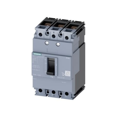 Siemens Sentron 3Vm Kompakt Tip Termik Manyetik Güç Şalteri; 3Vm10; 25Ka; Sabit Termik; Sabit Manyetik; 40A; 3 Kutuplu 3VM1040-3ED32-0AA0