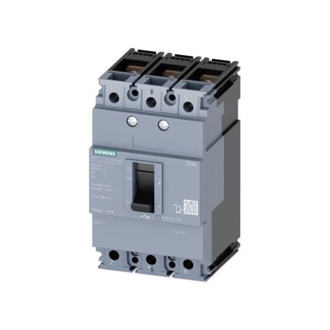 Siemens Sentron 3Vm Kompakt Tip Termik Manyetik Güç Şalteri; 3Vm10; 25Ka; Sabit Termik; Sabit Manyetik; 80A; 3 Kutuplu 3VM1080-3ED32-0AA0