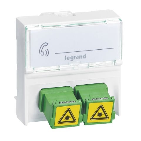 Legrand  Data Prizi, Fiber Optik, 2XSC/APC, 2M, Beyaz LEG-078614