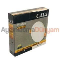 Cata 9 W Ayarlanabilir Slim Plus Led Panel CT-5646 Günışığı