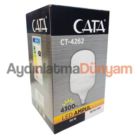 Cata 50 Watt E27 Duylu Torch Led Ampul CT-4262 Beyaz Işık