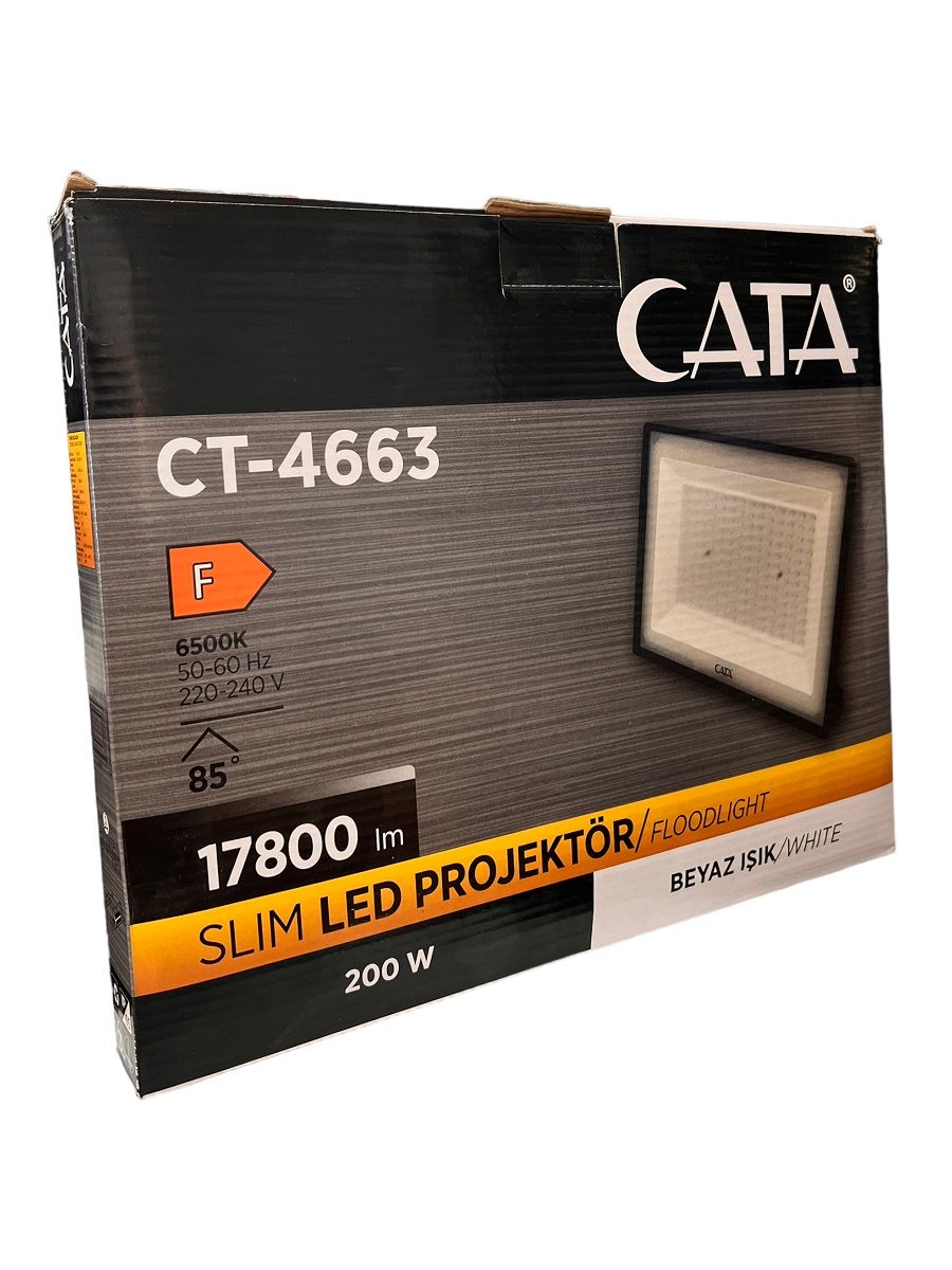 Cata 200 W Led Projektör CT-4663 - Beyaz Işık