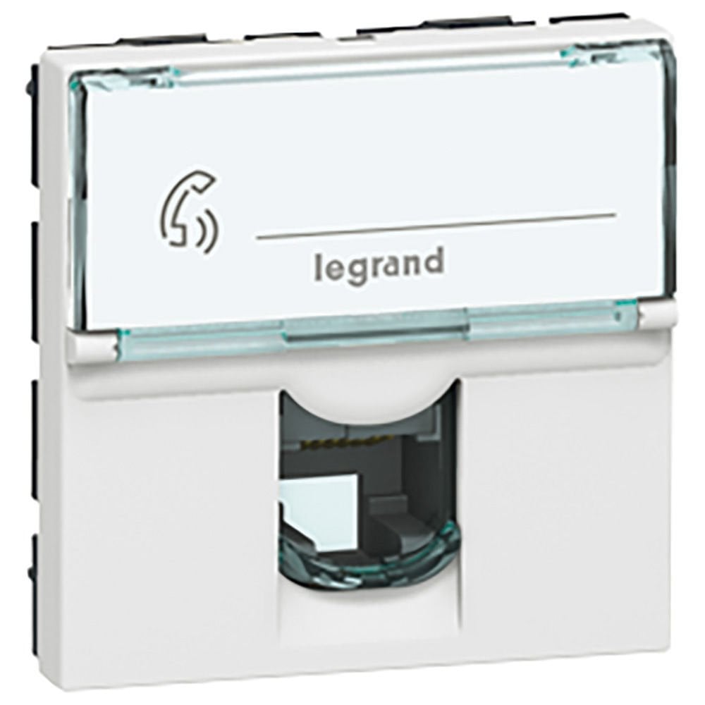 Legrand  S.Armada RJ12, 6kontak telefon prizi, 2m, beyaz LEG-078732