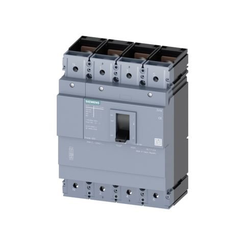 Siemens Sentron 3Vm Kompakt Tip Termik Manyetik Güç Şalteri; 3Vm1; 36Ka; 320A; Sabit Termik; Sabit Manyetik; 4 Kutuplu 3VM1332-4ED42-0AA0