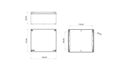 Bemis  170x190x90  IP67 BB3-2831-0047