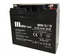 Mervesan Power Markalı Kurşun/Asit Kuru Tip Akü 12 Volt 18 AH