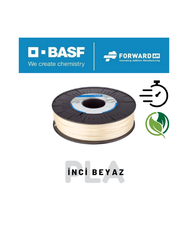 BASF Ultrafuse İnci Beyazı PLA Filament (1.75mm - 2.85mm)