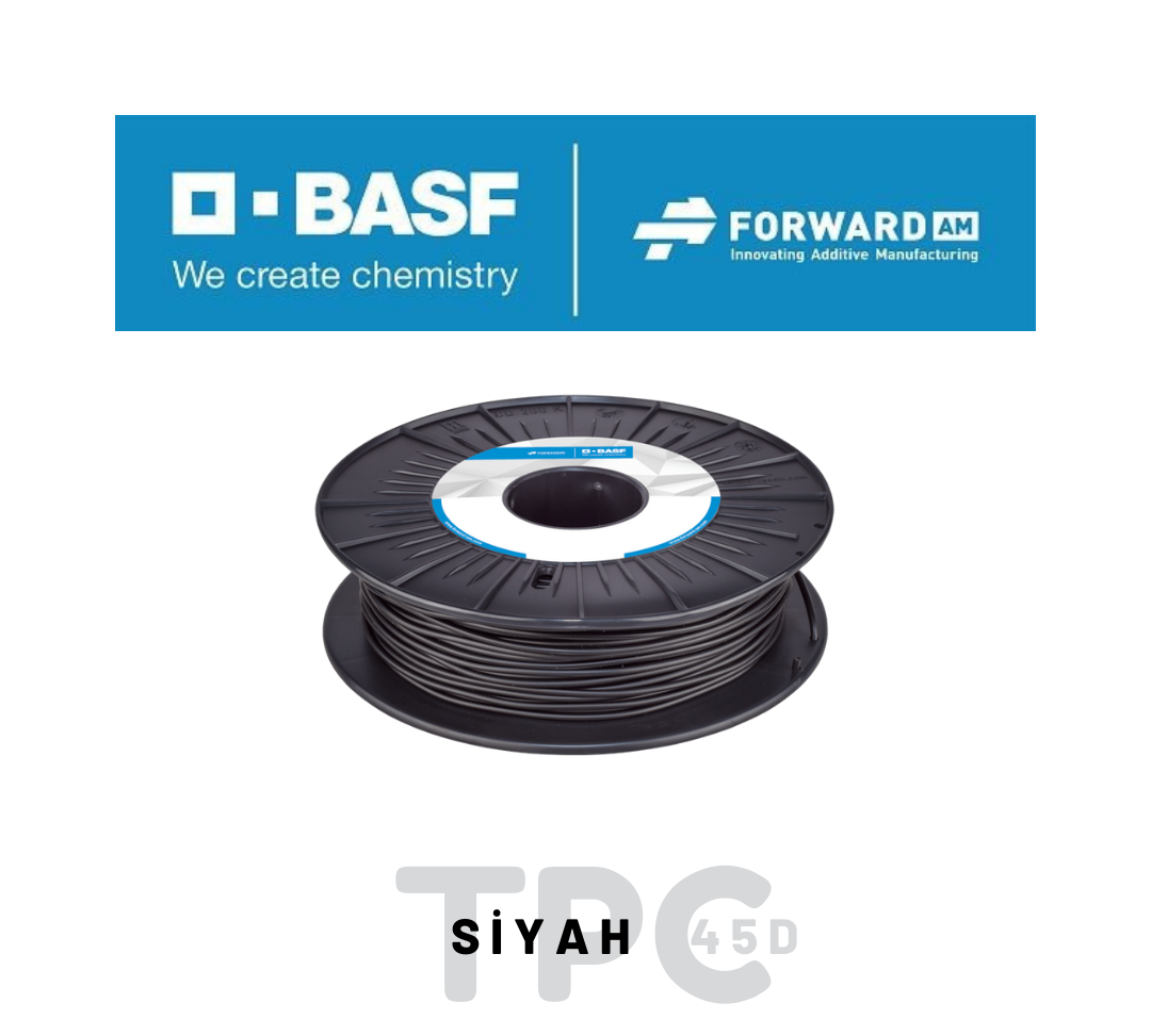 TPC 45D Siyah Filament (1.75mm - 2.85mm) BASF Ultrafuse