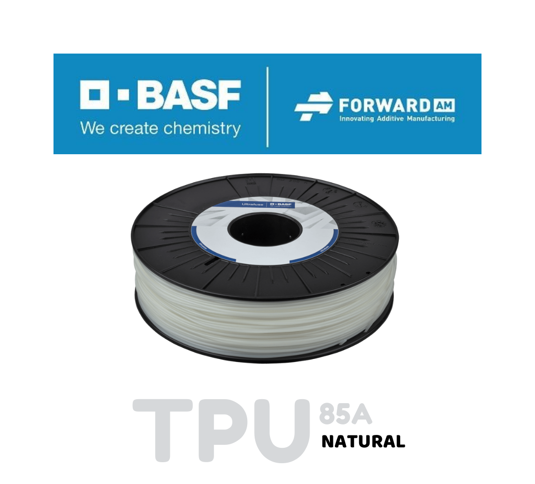 TPU 85A Natural Esnek Filament (1.75mm - 2.85mm) BASF Ultrafuse