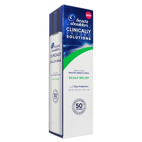 Head & Shoulders Clinically Proven Solutions Scalp Relief Hassas Saç Derisi İçin Kepeğe Karşı Etkili Şampuan 250 ML