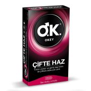 Okey Prezervatif Çifte Haz 10 lu