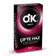 Okey Prezervatif Çifte Haz 10 lu