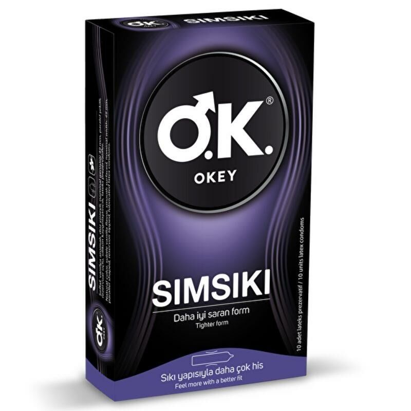 Okey Prezervatif Sımsıkı 10 lu