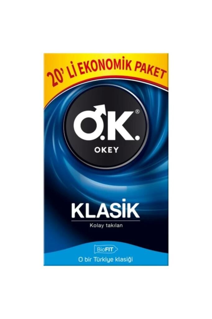 Okey Eko Paket Prezervatif Klasik 20 li