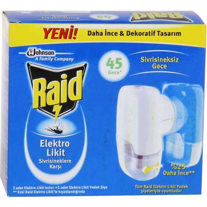Raid Electrolikit Sistem 45 Gece 35 ML