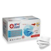 Artı Med Meltblown 3 Katlı Yeni Nesil Lastikli Telli Maske(5 poşet x10 ad) 50 Adet