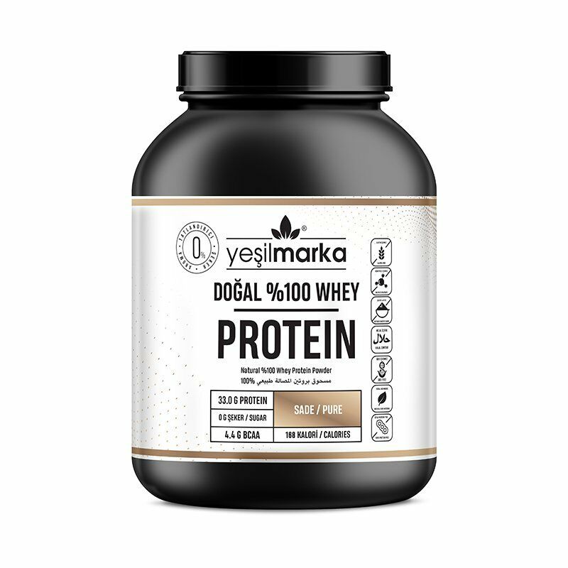 Yeşilmarka Doğal Whey Protein Tozu 748 Gr Sade