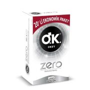 Okey Prezervatif Zero Ekstra İnce Formlu 20 li