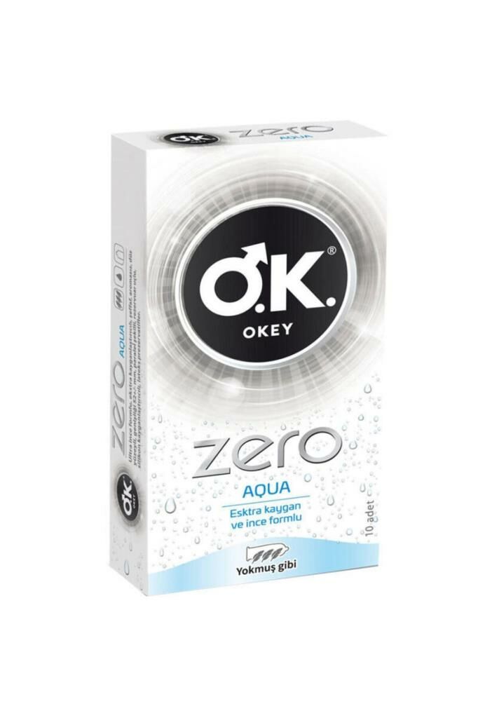 Okey Zero Aqua Prezervatif 10 lu
