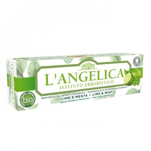 Langelica Misket Limonu & Nane Özlü Fitoterapi Diş Macunu 75ML