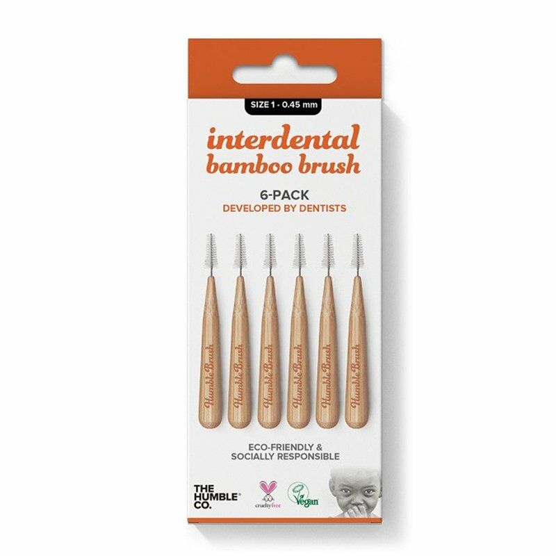 Humble Brush Bambu Diş Arası Fırçası 0.45Mm 6 Adet