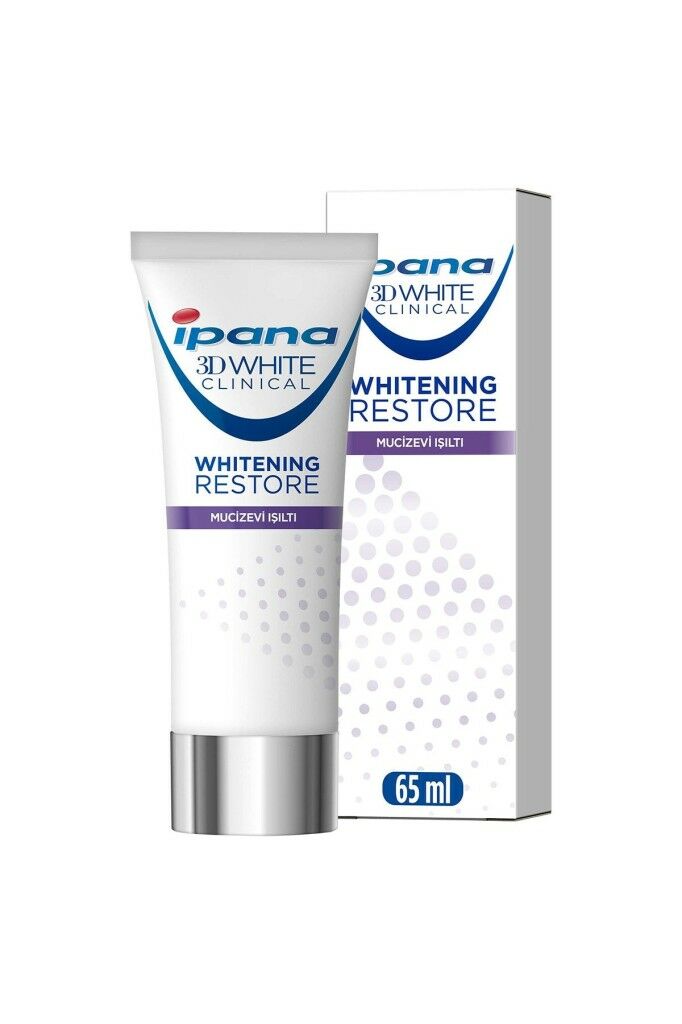 İpana 3D White Clinical Mucizevi Işıltı  Beyazlık Diş Macunu 65 ML