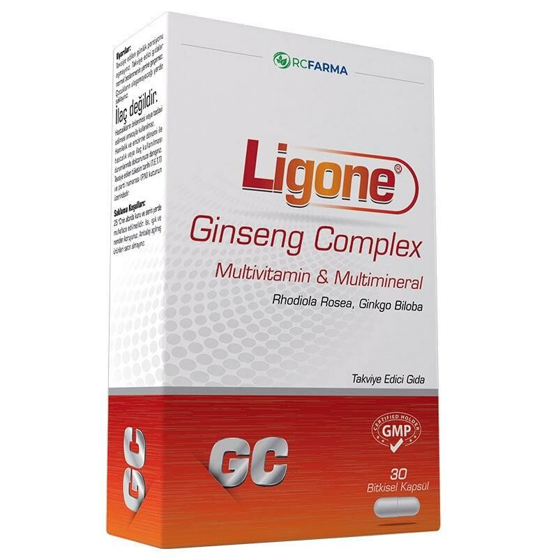 Ligone Ginseng Multivitamin Multimineral 30 Kapsül