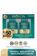 Bioxcin Keratin ve Argan Onarıcı Şampuan 300 ML X 2 Adet