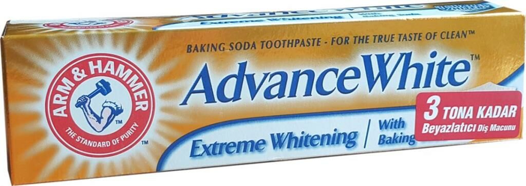Arm Hammer Advanced Whitening 3 Tona Kadar Beyazlatıcı Diş Macunu 75 Ml