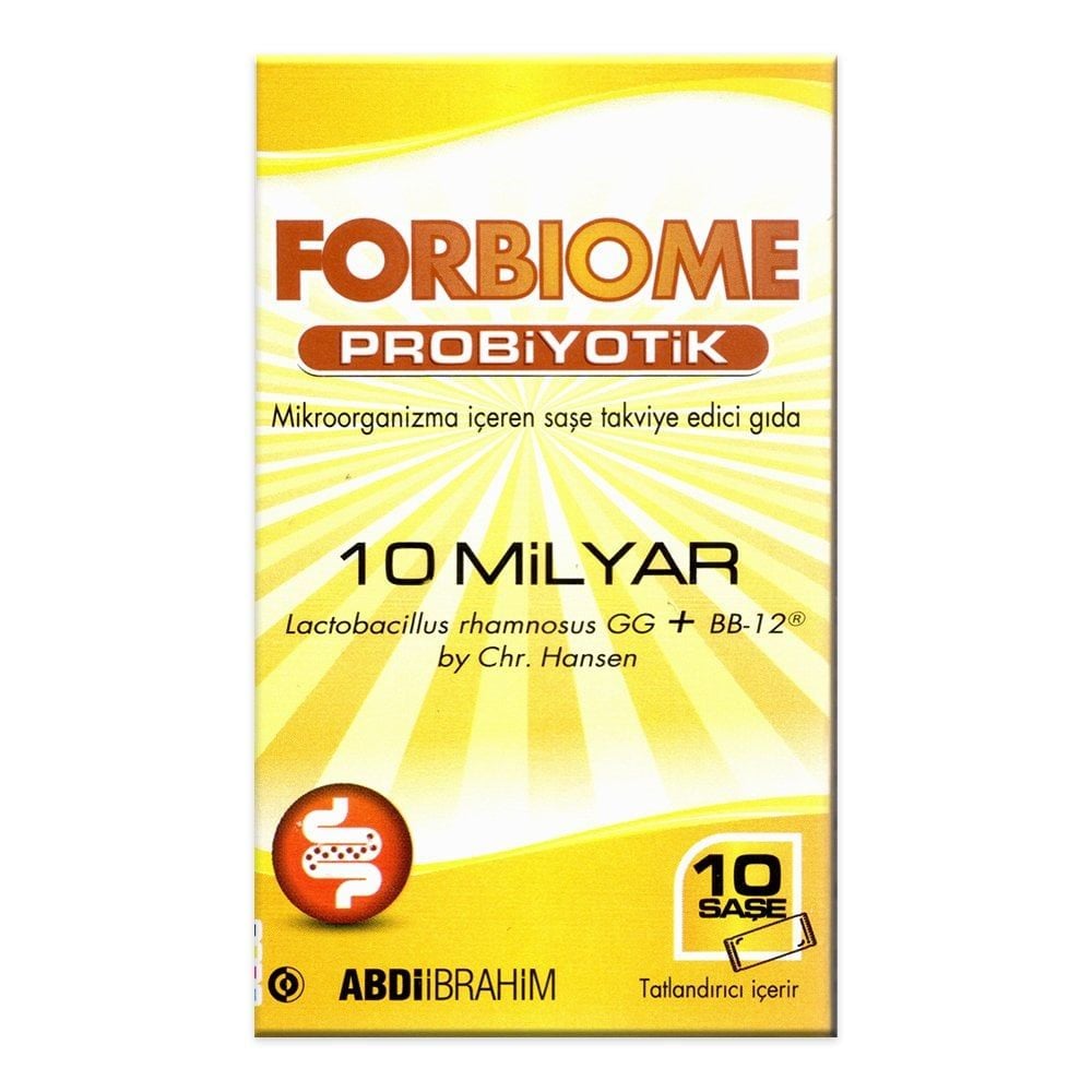 Forbiome Probiyotik 10 Saşe