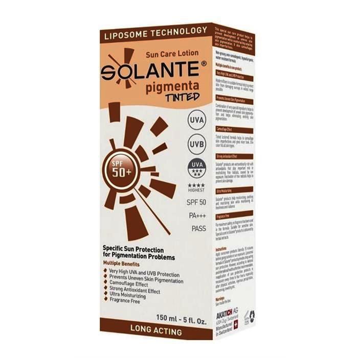 Solante Pigmenta Tinted Spf 50+ Losyon 150 Ml