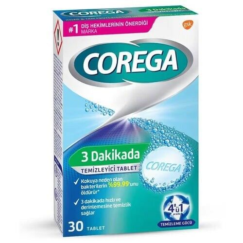 Corega Temizleyici 30 Tablet
