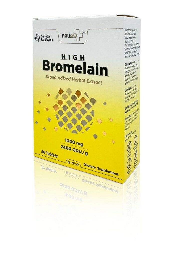 Nouplus Hing Bromelain 1000 Mg 30 Tablet