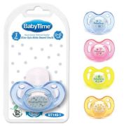 Babytime Kiraz Uçlu Akide Desenli Emzik No:1 0-6 Ay Bt149-1