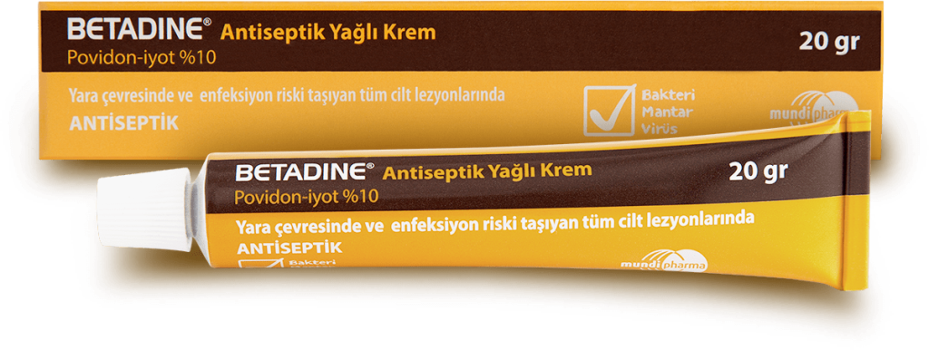 Betadine Antiseptik Yağlı Krem 20Gr
