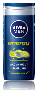 Nivea Men Energy Saç ve Vücut Şampuanı 500 Ml